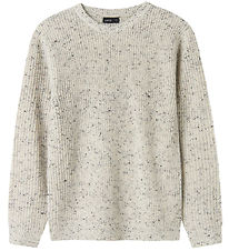 LMTD Bluse - Strick - NlmNaston - Haferflocken