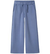 Name It Trousers - Wide - NkfOlinda - Blue Ice