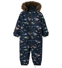 Name It Snowsuit - Noos - NmmSnow - w. Flecce - w. Fur - Dar