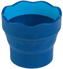Faber-Castell Tasse Pour l'eau/la brosse - Click&Go - Bleu