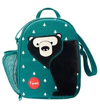 3 Sprouts Shoulder Bag - Bear - Petroleum