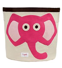 3 Sprouts Storage Basket - 44.5x43 - Elephant