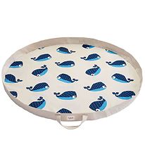 3 Sprouts Play Mat/Bag - 112 cm - Whale