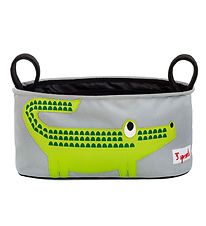 3 Sprouts Pram Organiser - 32x15x13 - Crocodile