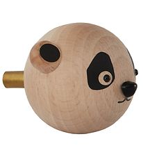 OYOY Wall Hook - 4x4x4 cm - Mini - Panda - Natural
