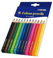 Playbox Colour Pencils - Jumbo - 12 pcs