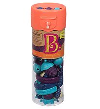 B. toys Snap Beads - B.eauty Pops - 50 pcs - Blue/Purple