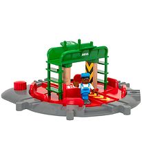 BRIO World Turntable w. Figure - 2 pieces 33476