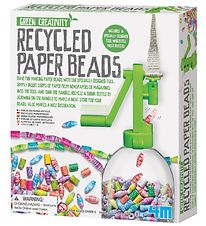 4M - Green Kreativitt - Recycelte Papierperlen
