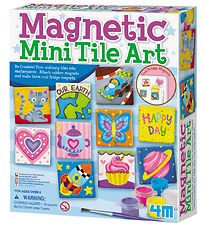 4M Paint Yourself Magnet Set - 10 laatta - jkaappimagneetti