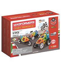 Magformers Geweldig transformatiewiel Set - 17 Onderdelen