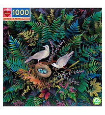 Eeboo Puzzel - 1000 Bakstenen - Duiven