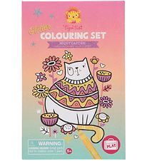 Tiger Tribe Glitter Colouring Set - Night Garden