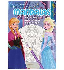 Karrusel Forlag Colouring Book - Mandalas - Frozen - Danish