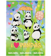 Karrusel Forlag Malbuch - I Love Pandas