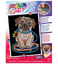 Sequin Art Sequin Art - Lily - Pug