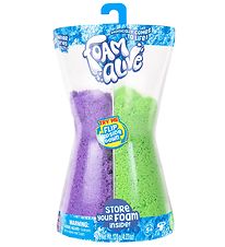 Foam Alive Sablier - 100 g - Violet/Vert