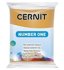 Cernit Polymer Lera - Number One - Gul Ockra