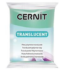 Cernit Polymer Clay - Transparent - Emerald Green Green