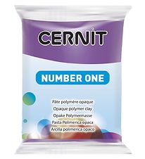 Cernit Polymer Lera - Number One - Violett