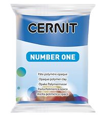 Cernit Polymer Clay - Number One - Blue