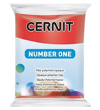 Cernit Polymre Argile - Numro Un - Rouge