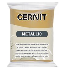 Cernit Polymer Ton - Metallic - Dunkelgold