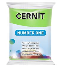 Cernit Polymer Clay - Number One - Green