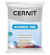 Cernit Polymer Clay - Number One - Grey