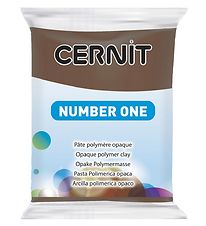 Cernit Polymeer Klei - Nummer n - Bruin