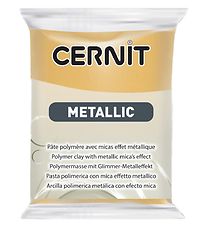 Cernit Polymeeri Savi - Metallinen - Kulta