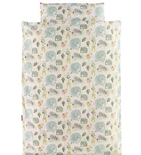 Nrgaard Madsens Bedding - Baby - Beige w. Animals