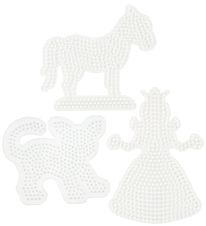 Hama Midi Pegboard - 3 pcs - Cat/Horse/Princess