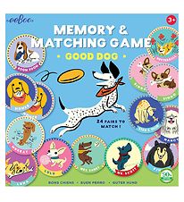 Eeboo Memory-Spiel - Hunde - 48 Teile