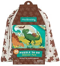 Mudpuppy Puzzel - To Go - 36 Bakstenen - Dinosaur
