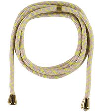 By Str Extra Cord - iPhone Necklace - Yellow/Pink