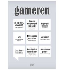 Dialægt Poster - 30x42 - Gameren