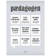 Dialægt Poster - 30x42 - Pædagogen