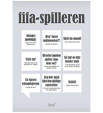 Dialægt Poster - 30x42 - Fifa-Spilleren