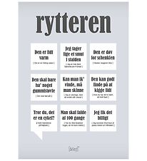 Dialgt Poster - 30x42 - Rytteren