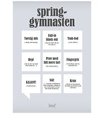 Dialægt Poster - 30x42 - Spring-Gymnasten