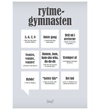 Dialægt Poster - 30x42 - Rytme-Gymnasten