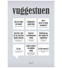 Dialgt Poster - 30x42 - Vuggestuen