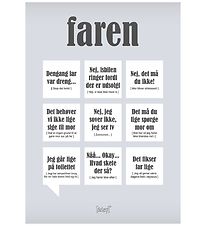 Dialægt Poster - 50x70 - The danger