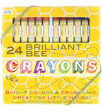 Ooly Frgkritor - Brilliant Bee - 24 st - Flerfrgade