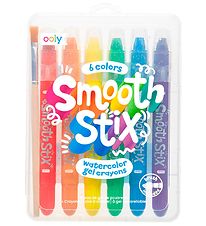 Ooly Pastel - Aquarelle - Stix lisse - 6 pices