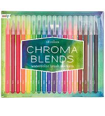 Ooly Watercolour Markers - Chroma Blends - 18 pcs - Multicoloure