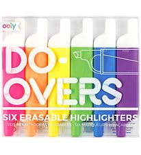 Ooly Erasable Highlighters - 6 pcs - Multicolour