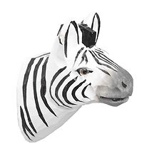 ferm Living Haak - 9,5x9,5x5 cm - Handgesneden Hout - Zebra