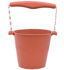 Scrunch Bucket - 24x16 cm - Silicone - Rust